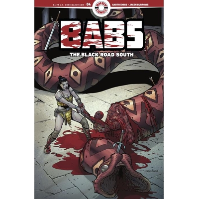 Babs the Black Road South #4 (of 6) Cvr A Jacen Burrows (MR)
