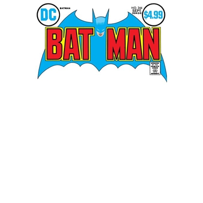 Batman #244 Facsimile Edition Cvr B Blank Card Stock Var