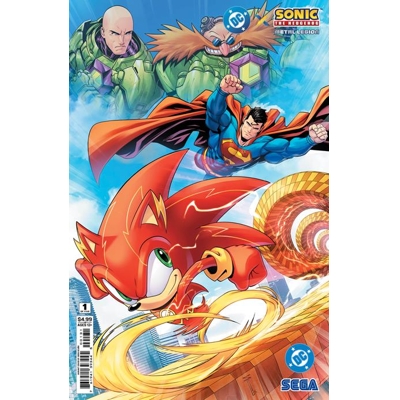DC X Sonic the Hedgehog the Metal Legion #1 (of 5) Cvr C Serg Acuna Card Stock Var