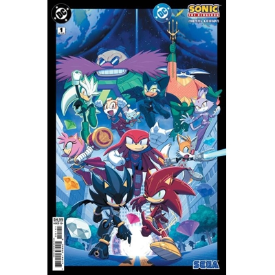 DC X Sonic the Hedgehog the Metal Legion #1 (of 5) Cvr D Min Ho Kim Card Stock Var