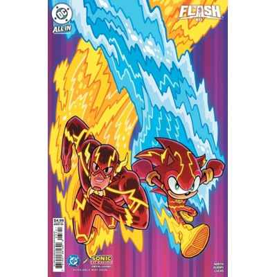 Flash #33 Cvr D Dan Hipp DC X Sonic Card Stock Var