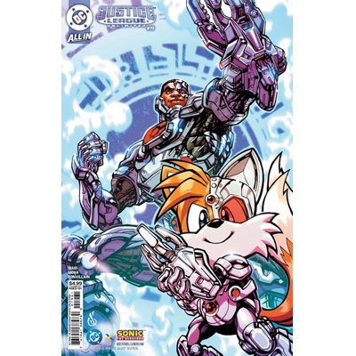 Justice League Unlimited #19 Cvr F Carlos Danda DC X Sonic Card Stock Var