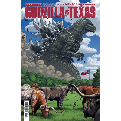 Godzilla vs. America: Texas Cvr A Matt Frank
