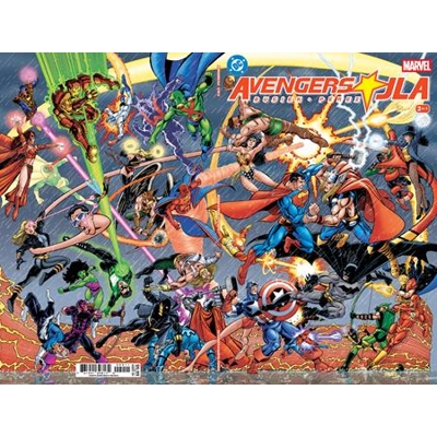 Avengers Jla #2 (of 4) Facsimile Edition Cvr A George Perez