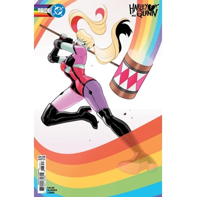 Harley Quinn #63 Cvr E Stephen Byrne DC Pride Card Stock Var