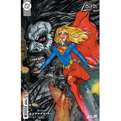 Lobo #4 Cvr E Simon Bisley Supergirl Movie Card Stock Var