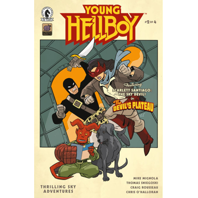 Young Hellboy: Thrilling Sky Adventures #2 Cvr A Craig Rousseau