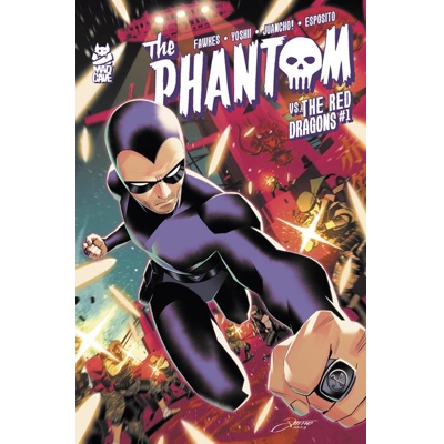 Phantom vs the Red Dragons (One-Shot) Cvr A Alessio Zonno