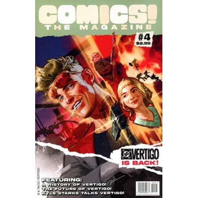 Comics the Magazine #4 Cvr B Rico Renzi Vertigo Var (Net)