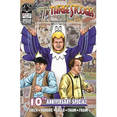 Three Stooges Am 10Th Anniversary #1 Cvr A Fraim Brothers