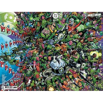 Green Lantern #33 Cvr F Scott Koblish Legacy Wraparound Card Stock Var (#600)