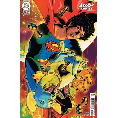 Action Comics #1096 Cvr F Aco Reign of the Superboys Connecting Card Stock Var