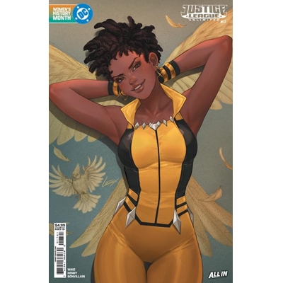 Justice League Unlimited #17 Cvr F Lesley Leirix Li Womens History Month Card Stock Var