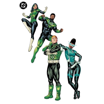 Green Lantern Corps #14 Cvr E Fernando Pasarin Corner Box Spot Foil Var