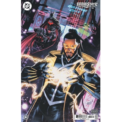 Batman Static Beyond #4 (of 6) Cvr C Lucas Meyer Card Stock Var