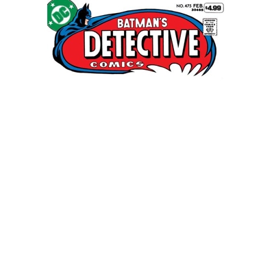 Detective Comics #475 Facsimile Edition Cvr B Blank Card Stock Var (2026 Edition)
