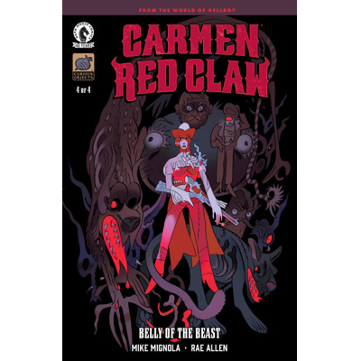 Carmen Red Claw: Belly of the Beast #4 Cvr B Benjamin Schipper Var