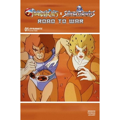 Thundercats X Silverhawks Road to War (One Shot) Cvr E Animation Art Var