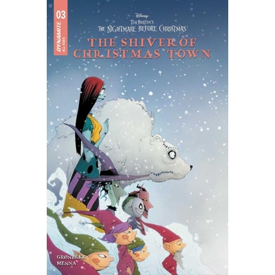 Tim Burtons the Nightmare Before Christmas the Shiver of Christmas Town #3 Cvr A Jae Lee