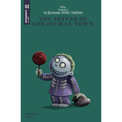 Tim Burtons the Nightmare Before Christmas the Shiver of Christmas Town #3 Cvr D Disney Library  Var