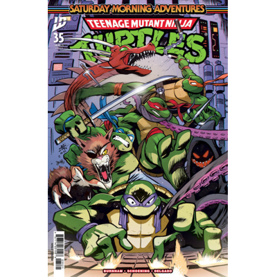 Teenage Mutant Ninja Turtles: Saturday Morning Adventures #35 Cvr B Edison Neo Var