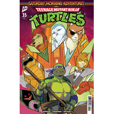 Teenage Mutant Ninja Turtles: Saturday Morning Adventures #35 Cvr C Sonia Liao Var
