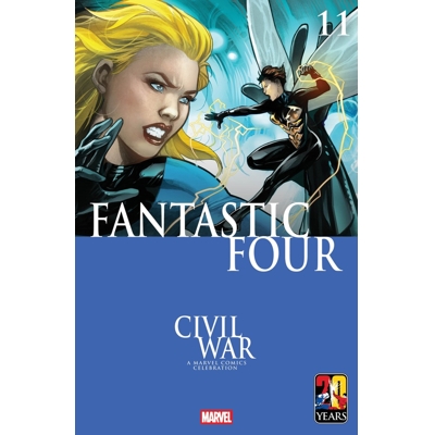 Fantastic Four #11 Cvr E Ema Lupacchino Civil War Celebration Var