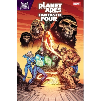 Planet of the Apes vs. Fantastic Four #3 Cvr E Cory Smith Var
