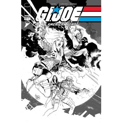 Gi Joe a Real American Hero #327 Cvr B Lee Weeks B&W Var