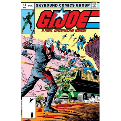 Gi Joe a Real American Hero #14 Hama Files Edition Cvr C Herb Trimpe & Steve Mitchell Foil Var