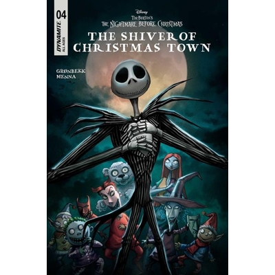 Tim Burtons the Nightmare Before Christmas the Shiver of Christmas Town #4 Cvr C Alan Quah Var