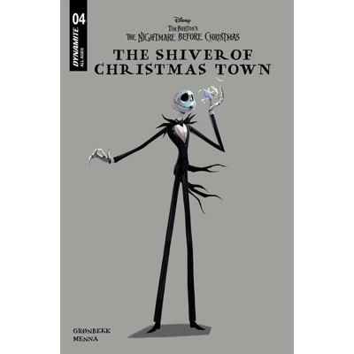 Tim Burtons the Nightmare Before Christmas the Shiver of Christmas Town #4 Cvr D Disney Library Var