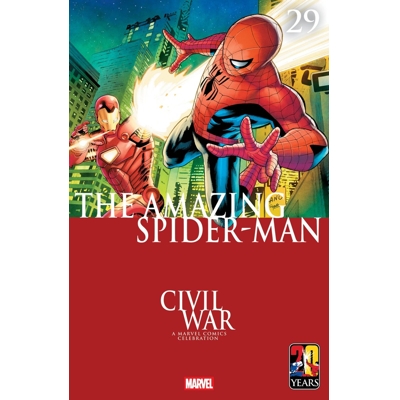 Amazing Spider-Man #29 Cvr C Greg Land Civil War Celebration Var