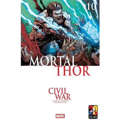 Mortal Thor #10 Cvr B Civil War Celebration Var