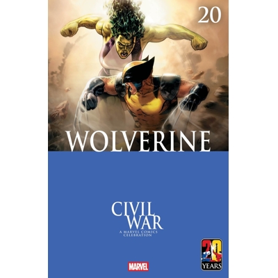Wolverine #20 Cvr B Civil War Celebration Var