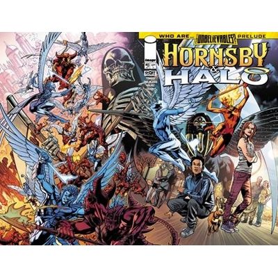 Hornsby & Halo #0 Cvr C Bryan Hitch & Brad Anderson Wraparound Var
