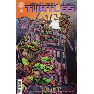 Teenage Mutant Ninja Turtles #18 Cvr D Alberto JimÉNez Alburquerque Var