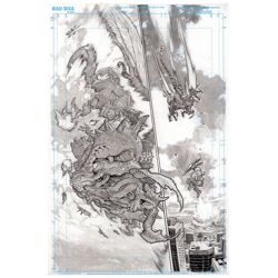 Olympus Saga Megalith #1 (of 4) Cvr F Lewis Larosa Original Art Edition 3 Var