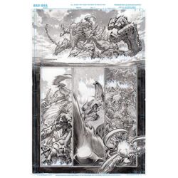 Olympus Saga Megalith #1 (of 4) Cvr H Lewis Larosa Original Art Edition 5 Var