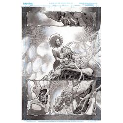 Olympus Saga Megalith #1 (of 4) Cvr K Lewis Larosa Original Art Edition 8 Var