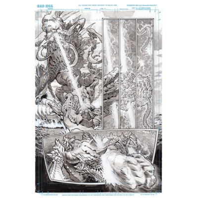 Olympus Saga Megalith #1 (of 4) Cvr L Lewis Larosa Original Art Edition 9 Var