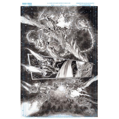 Olympus Saga Megalith #1 (of 4) Cvr P Lewis Larosa Original Art Edition 13 Var