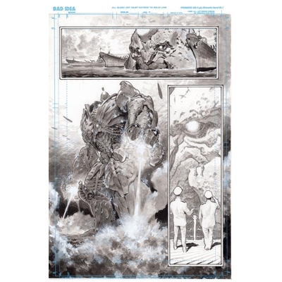 Olympus Saga Megalith #1 (of 4) Cvr Q Lewis Larosa Original Art Edition 14 Var