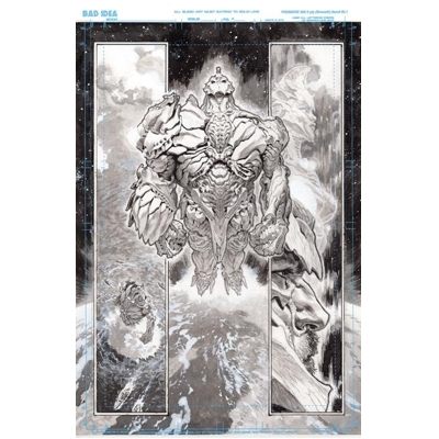 Olympus Saga Megalith #1 (of 4) Cvr T Lewis Larosa Original Art Edition 17 Var