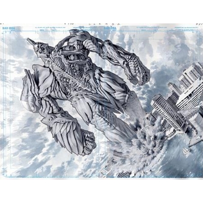 Olympus Saga Megalith #1 (of 4) Cvr W Lewis Larosa Original Art Edition 20 Var