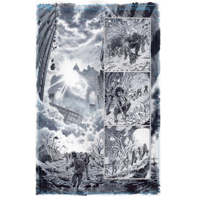 Olympus Saga Megalith #1 (of 4) Cvr Y Lewis Larosa Original Art Edition 22 Var