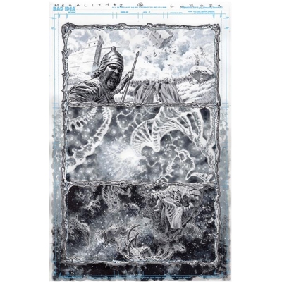Olympus Saga Megalith #1 (of 4) Cvr Ab Lewis Larosa Original Art Edition 25 Var