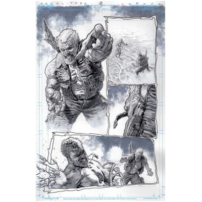 Olympus Saga Megalith #1 (of 4) Cvr Ad Lewis Larosa Original Art Edition 27 Var