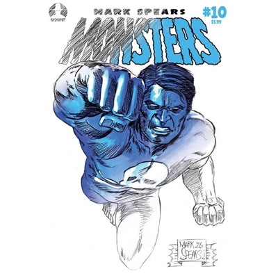 Mark Spears Monsters #10 Cvr C Mark Spears Midknight Man Concept Var
