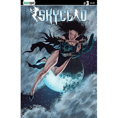 Skyclad #3 Cvr B Michal Dutkiewicz by the Pale Moonlight Var (MR)